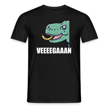 Vegan - Männer T-Shirt - Schwarz - Vorne - AI Model Male 178 light (178cm)