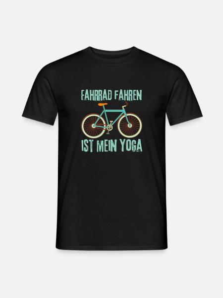 Cooles Fahrrad Motiv - Bike Lover Design - Mænd T-shirt - sort