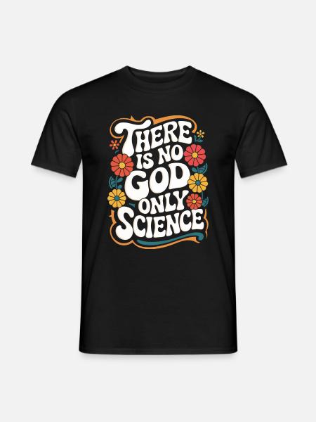 Ateisme, Ateist, Anti-religion, Agnostiker - Mænd T-shirt - sort