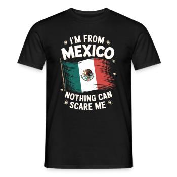 Mexico Mexico Mexican Spanish - Men's T-Shirt - black - Front - AI Model Male 178 light (178cm)