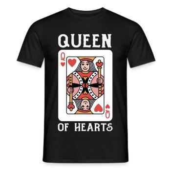 Retro Heart Valentine's Day Design Love - Men's T-Shirt - black - Front - AI Model Male 178 light (178cm)