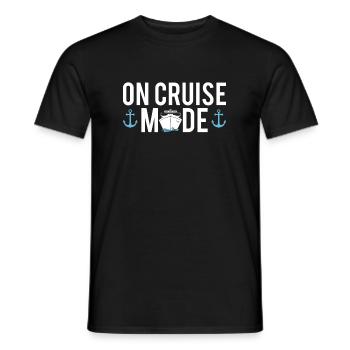 Sur Cruise Mode Chemise Cadeau Croisière - T-shirt homme - noir - Devant - AI Model Male 178 light (178cm)