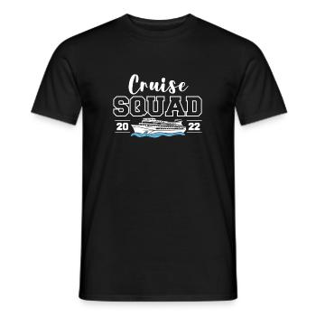 Cruise Squad 2022 Cruise Shirt Cadeau - T-shirt homme - noir - Devant - AI Model Male 178 light (178cm)