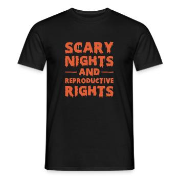 Nichts effrayants et droits reproductifs - T-shirt homme - noir - Devant - AI Model Male 178 light (178cm)