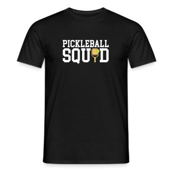 Pickleball Squad Gift Team Team - Men's T-Shirt - black - Front - AI Model Male 178 light (178cm)