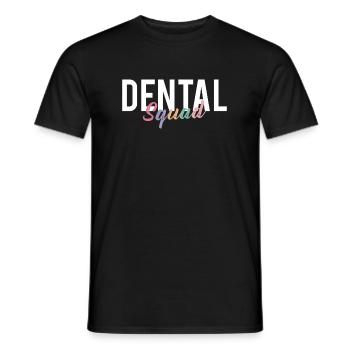 Dental Squad Shirt Geschenk Zahnarzt - Männer T-Shirt - Schwarz - Vorne - AI Model Male 178 light (178cm)