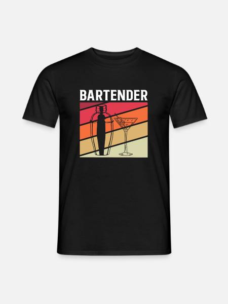 Bartender Shirt Gift - Men's T-Shirt - black