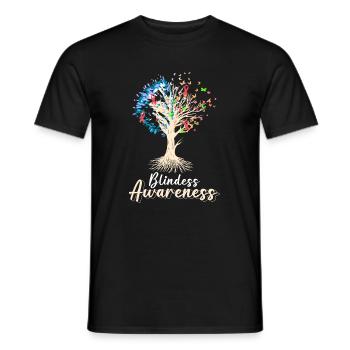 Conscience de l’aveuglement - T-shirt homme - noir - Devant - AI Model Male 178 light (178cm)
