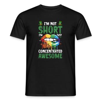 T-shirt LGBT de la Saint-Patrick - T-shirt homme - noir - Devant - AI Model Male 178 light (178cm)