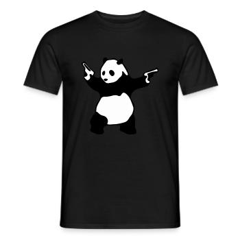 Contre la violence raciste Black Lives Matter - T-shirt homme - noir - Devant - AI Model Male 178 light (178cm)