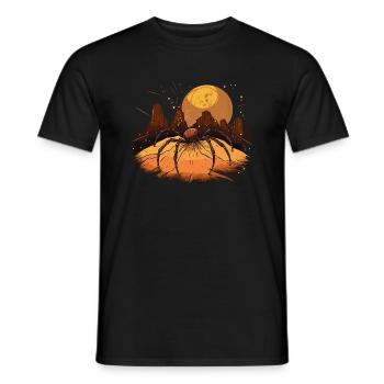 Spider Desert Spider - Men's T-Shirt - black - Front - AI Model Male 178 light (178cm)