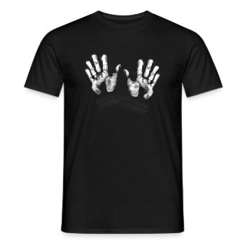 Climb - Men's T-Shirt - black - Front - AI Model Male 178 light (178cm)