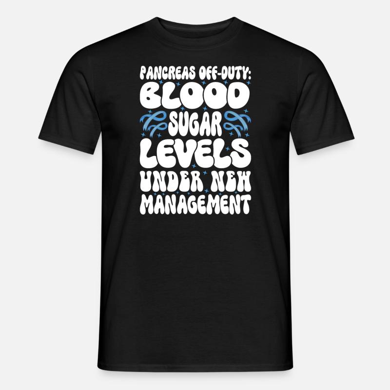 Pancreas Off Duty - Männer T-Shirt - Schwarz
