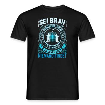Badminton - Play Where The Wifi Is Weak - Männer T-Shirt - Schwarz - Vorne - AI Model Male 178 light (178cm)