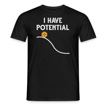 Pickleball-spieler Pickleball-trainer Üben - Männer T-Shirt - Schwarz - Vorne - AI Model Male 178 light (178cm)