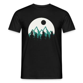 Travel - Männer T-Shirt - Schwarz - Vorne - AI Model Male 178 light (178cm)