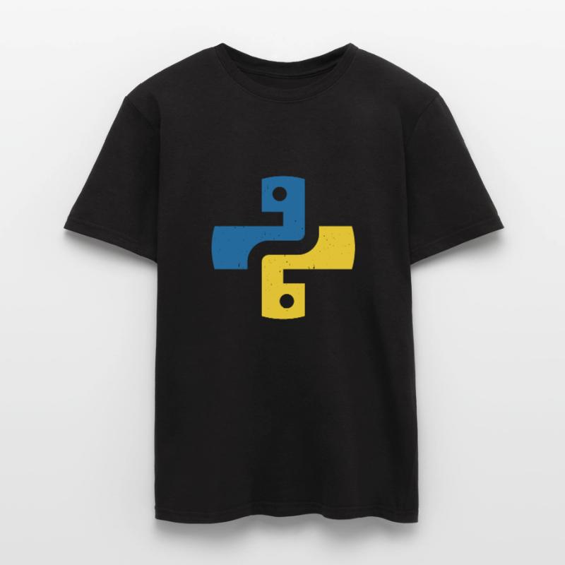 Python Programmiersprache Männer T-Shirt