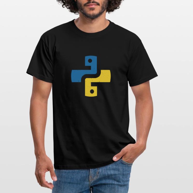 Python programming language Men's T-Shirt