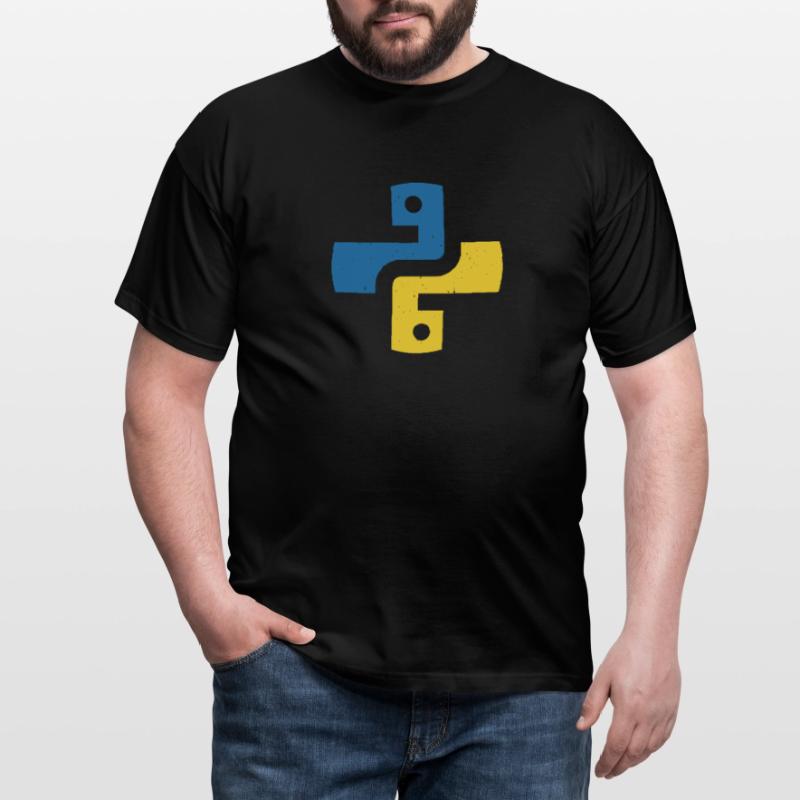 Python programming language Men's T-Shirt