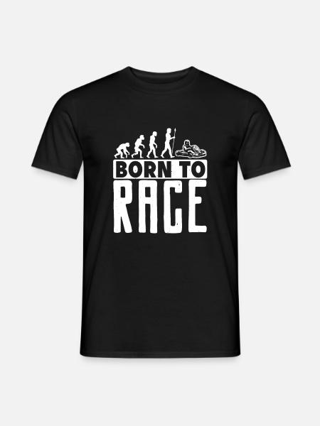 Go Kart Racer Build For Speed King Of Racetrack - Männer T-Shirt - Schwarz