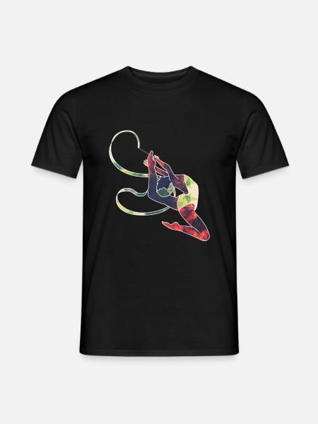 Gymnastique rythmique / gymnastique / gymnastique - T-shirt homme - noir