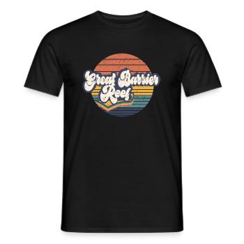 Great Barrier Reef - Männer T-Shirt - Schwarz - Vorne - AI Model Male 178 light (178cm)