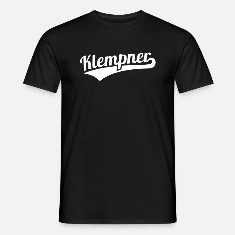 Klempner - Männer T-Shirt - Schwarz