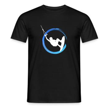 Wakeboarding T-Shirt cadeau Wakeboarder - T-shirt homme - noir - Devant - AI Model Male 178 light (178cm)