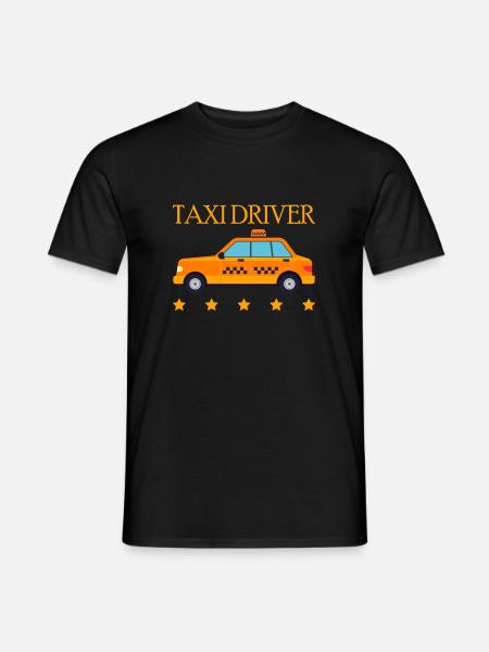 Taxi chauffeur de taxi cadeau de chauffeur - T-shirt homme - noir