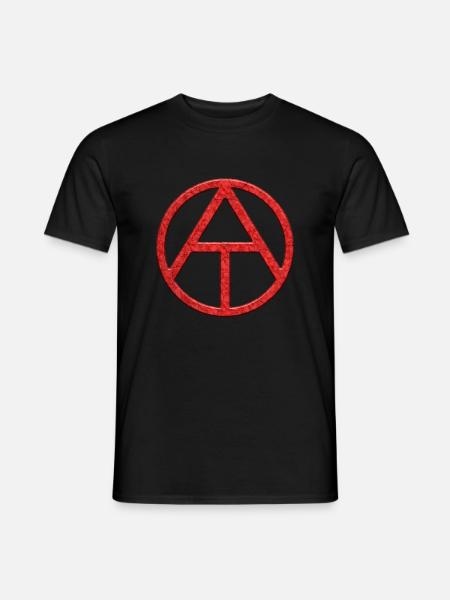 ATHEISMUS SYMBOL - Männer T-Shirt - Schwarz
