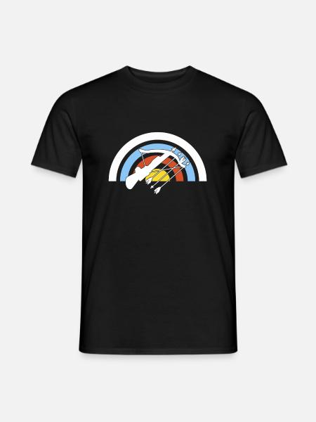 Crossbow Sagittarius Gift - Men's T-Shirt - black