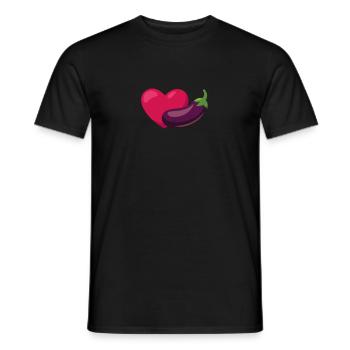 LGBT Groom Groom Groom Mariage Gay - T-shirt homme - noir - Devant - AI Model Male 178 light (178cm)