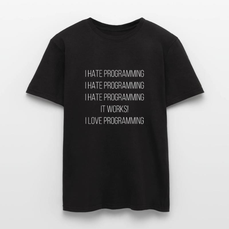 Je déteste la programmation ... J’adore la programmation T-shirt homme