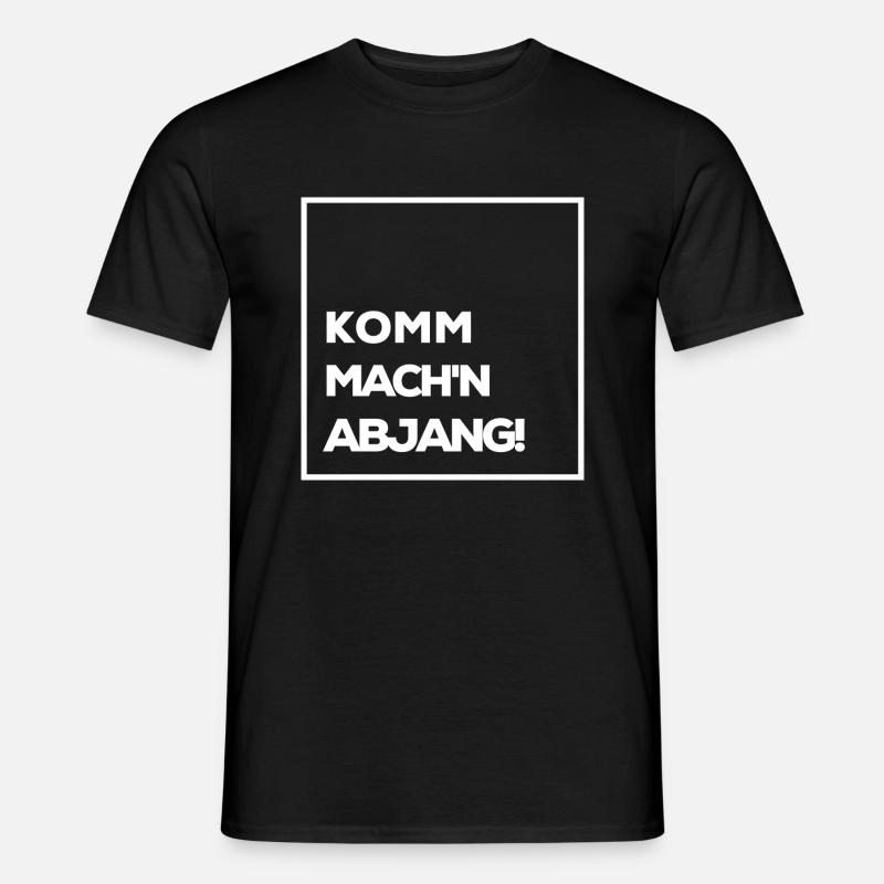 Berlin Berliner Geschenk Berliner Bär Dialekt - Männer T-Shirt - Schwarz