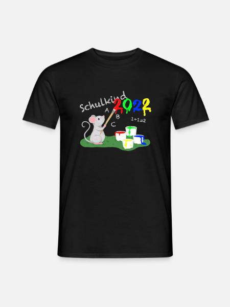 Schulkind 2022 - Männer T-Shirt - Schwarz
