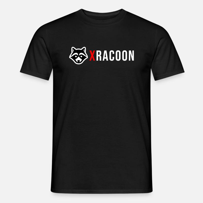 WASCHBÄR RACOON WASCHBÄREN XRACOON - Männer T-Shirt - Schwarz