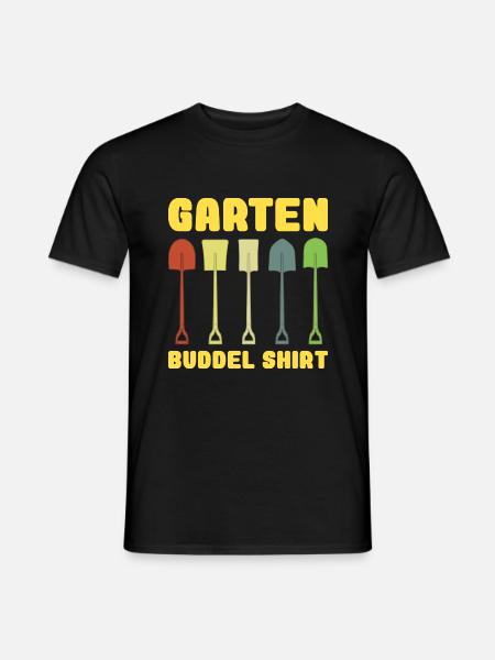 Garten Gartenarbeit Gärtnerei Gärtner Gartenbau - Männer T-Shirt - Schwarz
