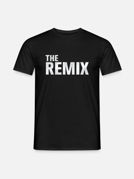 The Original / The Remix - Vater Sohn Partnershirt - Männer T-Shirt - Schwarz