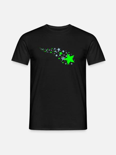 150_sterne - Men's T-Shirt - black