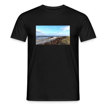 Mare del Nord - T-shirt uomo - nero - Fronte - AI Model Male 178 light (178cm)