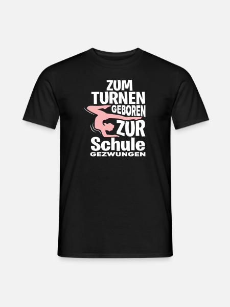Turnen Schule - Männer T-Shirt - Schwarz