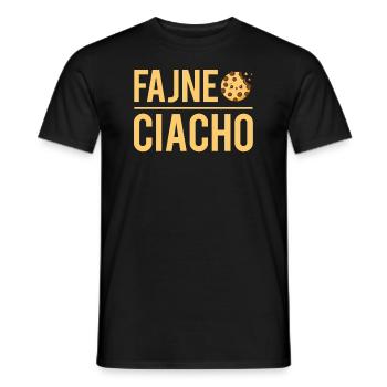 Fajne ciacho beau gosse polonais - T-shirt homme - noir - Devant - AI Model Male 178 light (178cm)