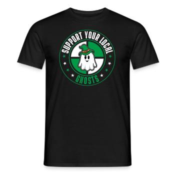 Fantômes - T-shirt homme - noir - Devant - AI Model Male 178 light (178cm)