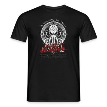 Unity Awake - Cthulhu Kult Lovecraft Necronomicon - Männer T-Shirt - Schwarz - Vorne - AI Model Male 178 light (178cm)