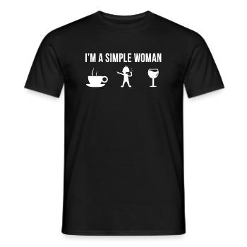Drôle Formateur Carrière professionnelle Simple - T-shirt homme - noir - Devant - AI Model Male 178 light (178cm)