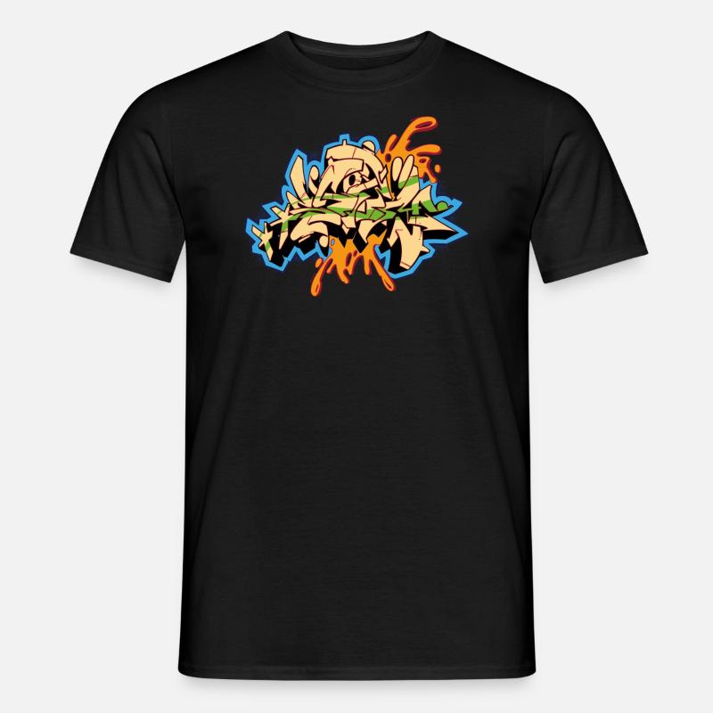 Graffiti Design Storm - Männer T-Shirt - undefined