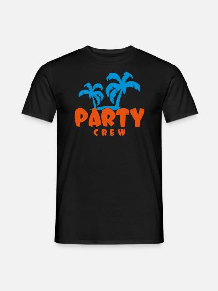 PARTY CREW - Men's T-Shirt - black