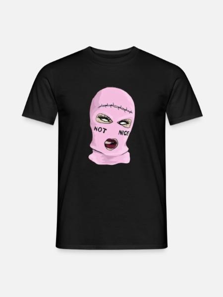 Orignal cagoule rose - T-shirt homme - noir