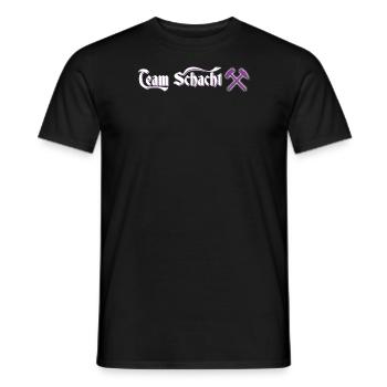 Erzgebirge Team Aue Schacht Fußball Geschenk Natur - Männer T-Shirt - Schwarz - Vorne - AI Model Male 178 light (178cm)