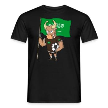 Taurus Fan Arabie Saoudite - T-shirt homme - noir - Devant - AI Model Male 178 light (178cm)